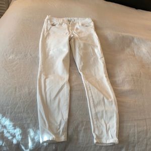 J Brand White Skinny Jeans